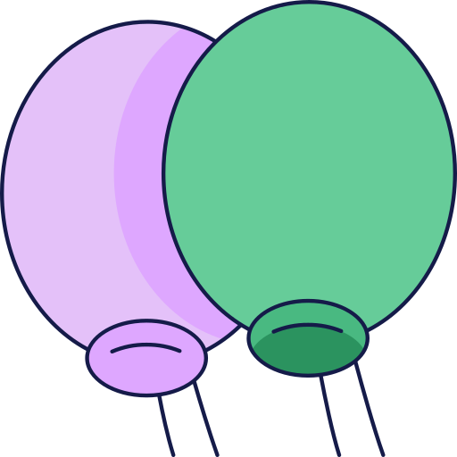2 ballons