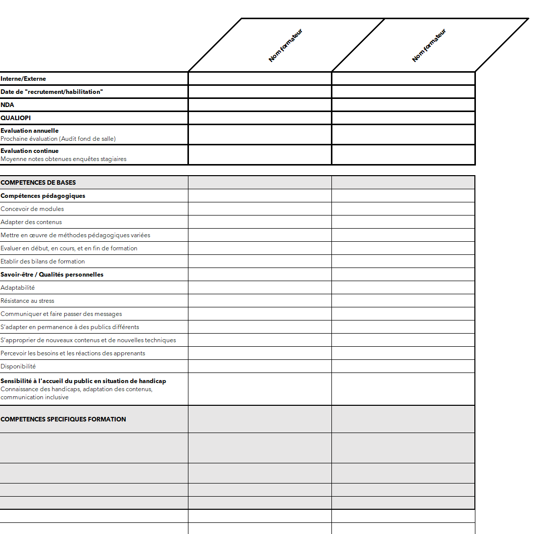 première page du document présentation qualiopi Qualiopi