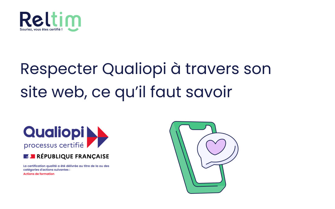 Respecter Qualiopi à travers son site web