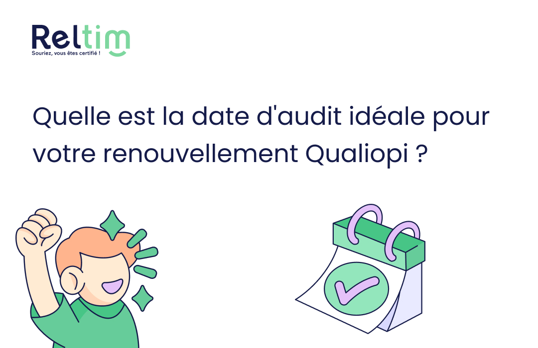 Illu article date-audit-ideal-renouvellement-qualiopi illustration de l'article sur l'anticipation de la date de l'audit de renouvellement Qualiopi