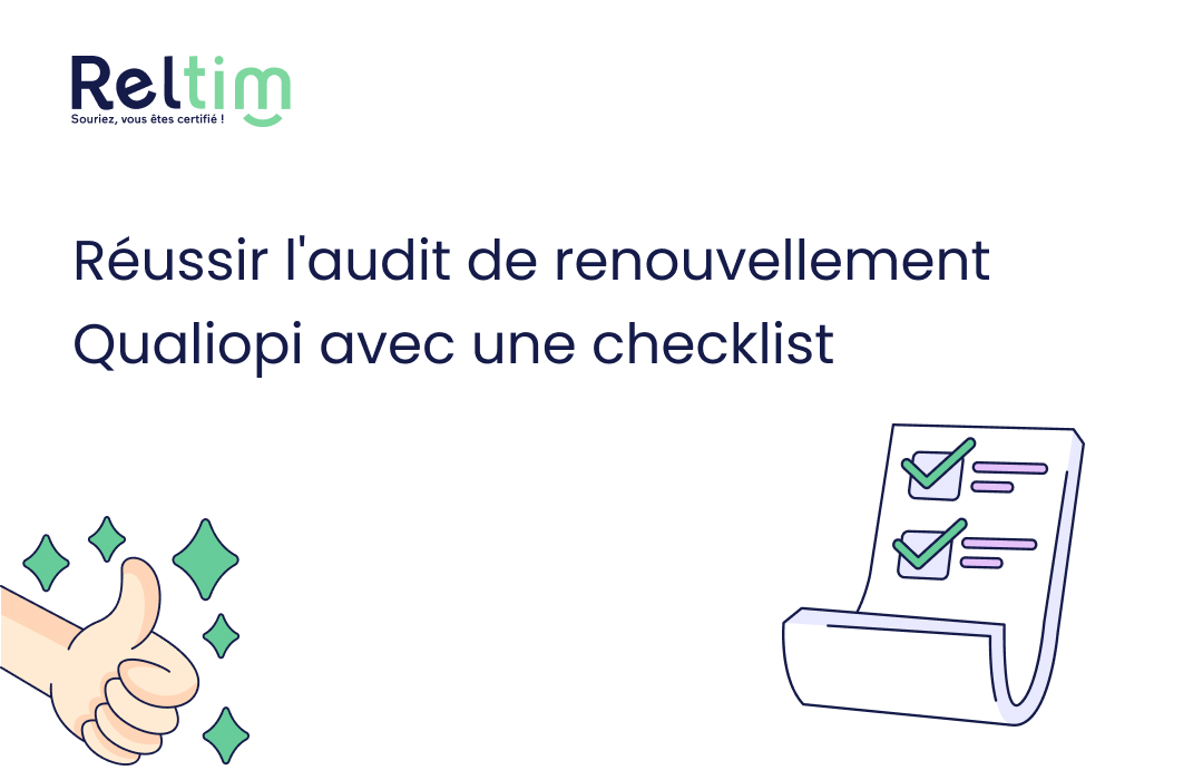 illustration de l'article Réussir l'audit de renouvellement Qualiopi avec une checklist