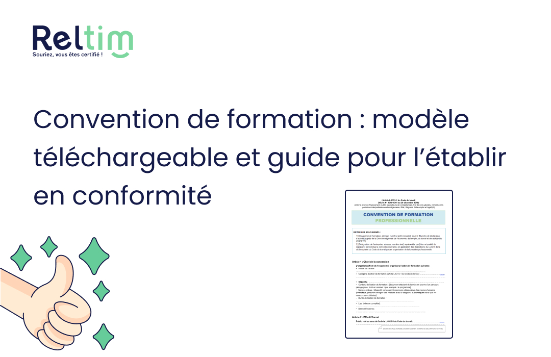 illu article Convention de formation _ modèle téléchargeable et guide pour l’établir en conformité illustration de l'article Convention de formation : modèle téléchargeable et guide pour l’établir en conformité